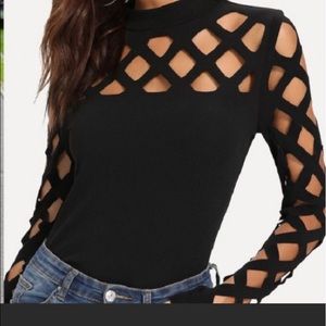 Black cut out top!